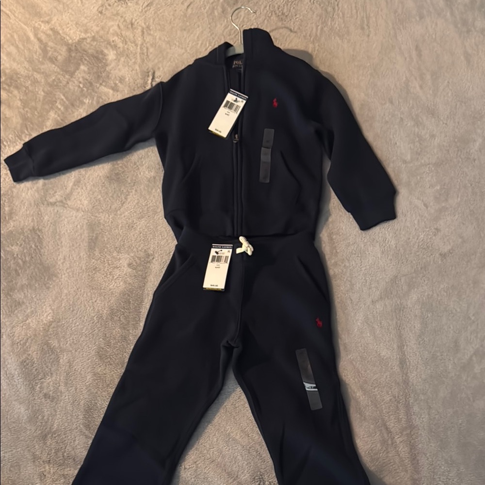 Polo by Ralph Lauren Kids Matching Set - Navy Blue